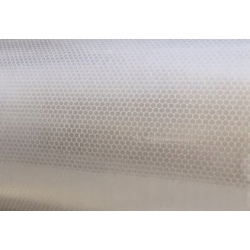 FOLIA ODBLASKOWA BIAŁA 124X50CM